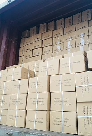 product-355-525 FTTH cable in cartons packing